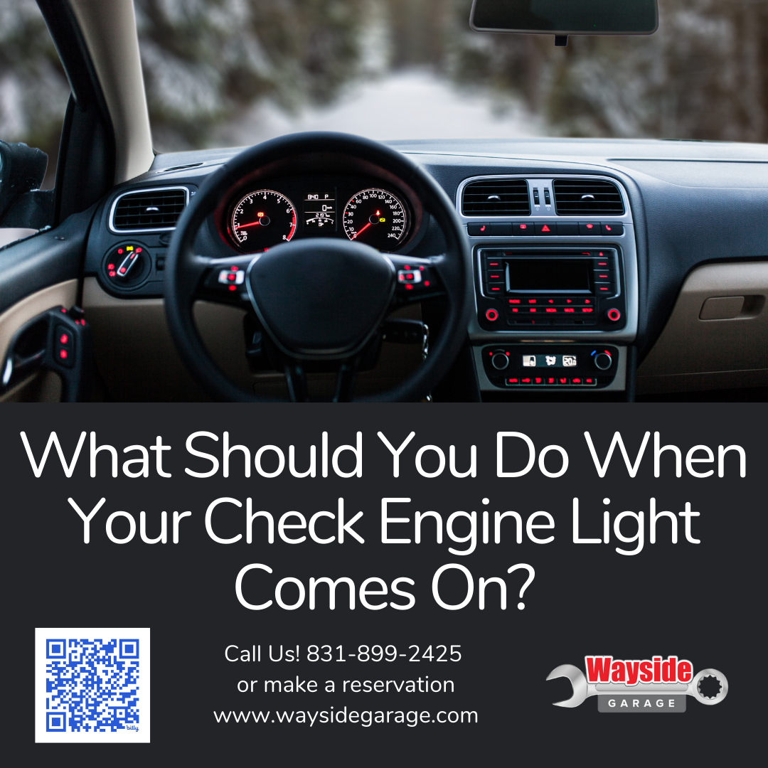 What Should You Do When Your Check Engine Light Comes On?